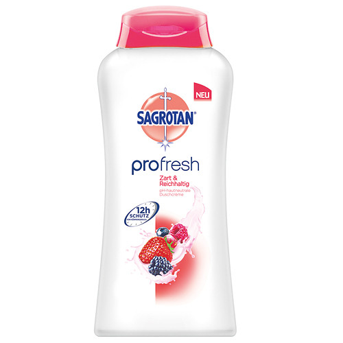 SAGROTAN Profresh Duschcreme zart & reichhaltig