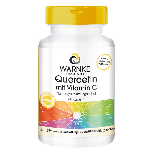 QUERCETIN MIT Vitamin C Kapseln