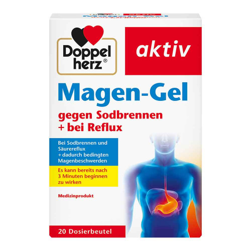 DOPPELHERZ Magen-Gel gegen Sodbrennen+bei Reflux