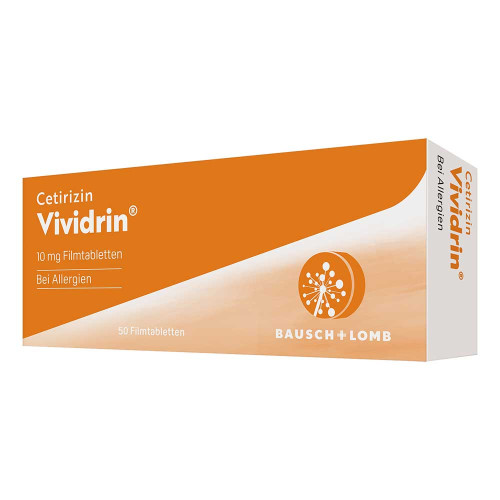 CETIRIZIN Vividrin 10 mg Filmtabletten