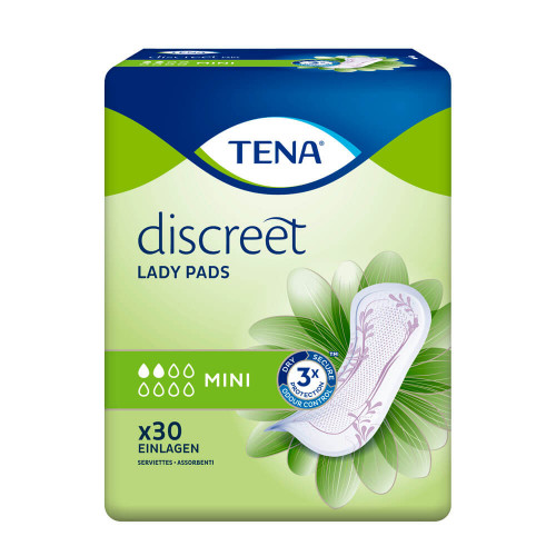 TENA LADY Discreet Inkontinenz Einlagen mini