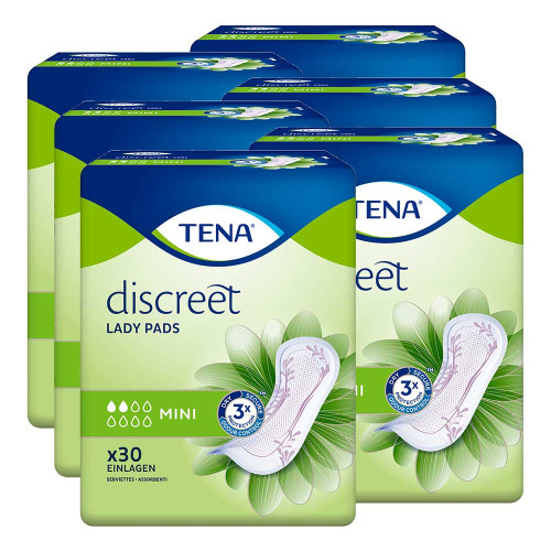 TENA LADY Discreet Inkontinenz Einlagen mini