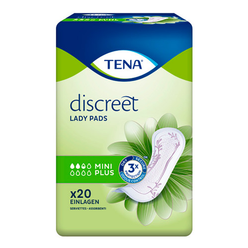 TENA LADY Discreet Inkontinenz Einlagen mini plus