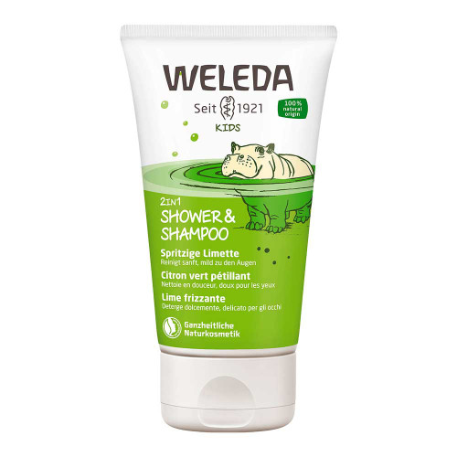 WELEDA Kids 2in1 Shower & Shampoo spritzig.Limette