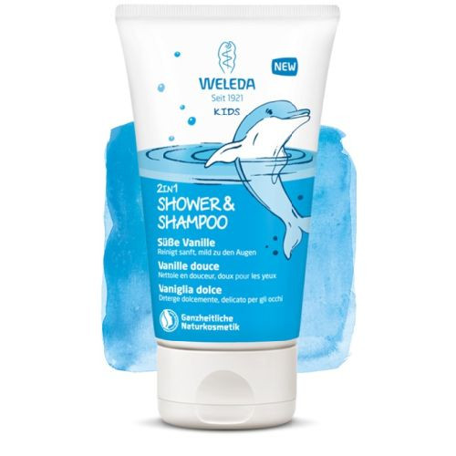 WELEDA Kids 2in1 Shower & Shampoo s&uuml;&szlig;e Vanille