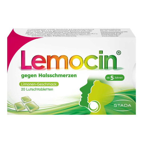 LEMOCIN gegen Halsschmerzen Lutschtabletten