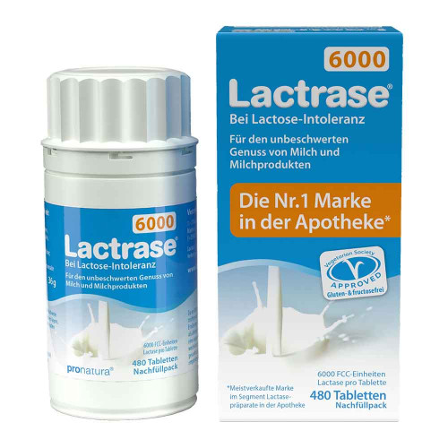 LACTRASE 6.000 FCC Tbl.Klickspender-Nachf&uuml;llpack