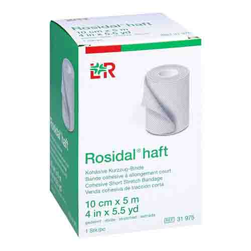 ROSIDAL haft Kompressionsbinde 10 cmx5 m