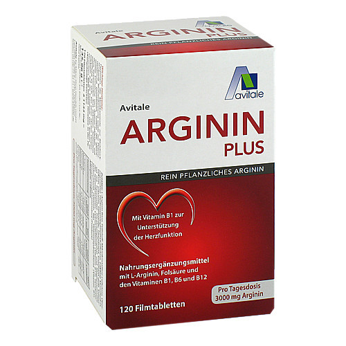 ARGININ PLUS Vitamin B1+B6+B12+Fols&auml;ure Filmtabl.