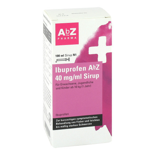 IBUPROFEN AbZ 40 mg/ml Sirup