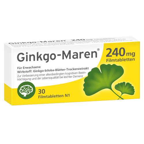 GINKGO-MAREN 240 mg Filmtabletten