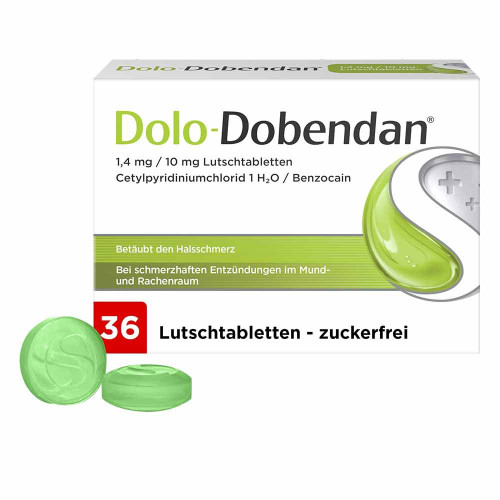 DOLO-DOBENDAN 1,4 mg/10 mg Lutschtabletten