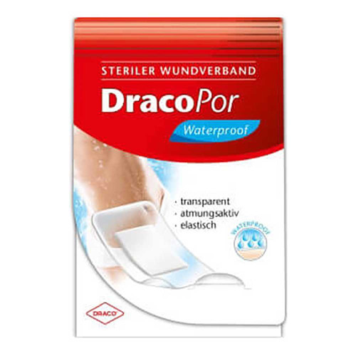 DRACOPOR waterproof Wundverband 8x15 cm steril