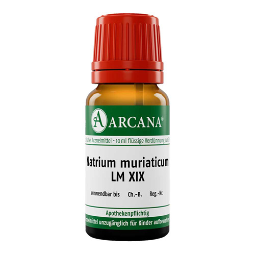 NATRIUM MURIATICUM LM 19 Dilution