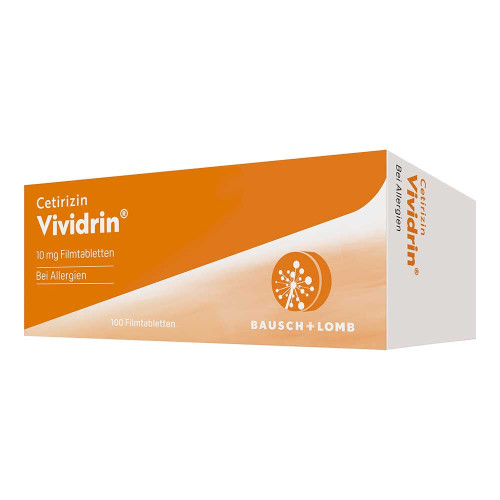 CETIRIZIN Vividrin 10 mg Filmtabletten