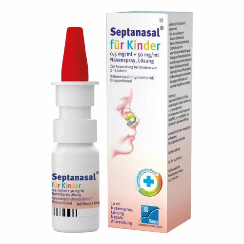 SEPTANASAL f&uuml;r Kinder 0,5 mg/ml + 50 mg/ml Nasens.