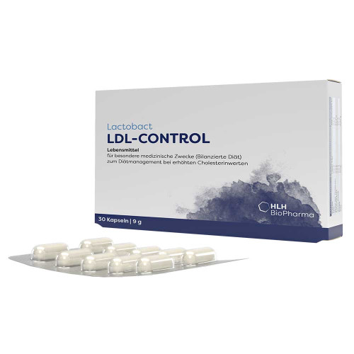 LACTOBACT LDL-Control magensaftresistente Kapseln
