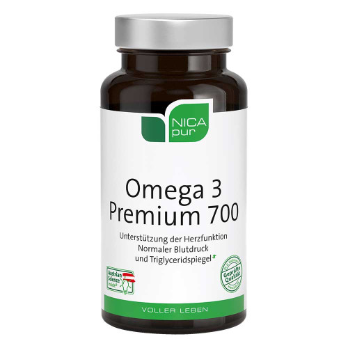 NICAPUR Omega 3 Premium 700 Kapseln