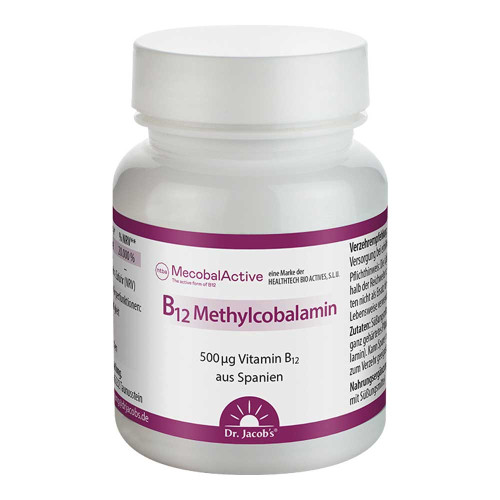 B12 METHYLCOBALAMIN Dr.Jacob's Lutschtabletten
