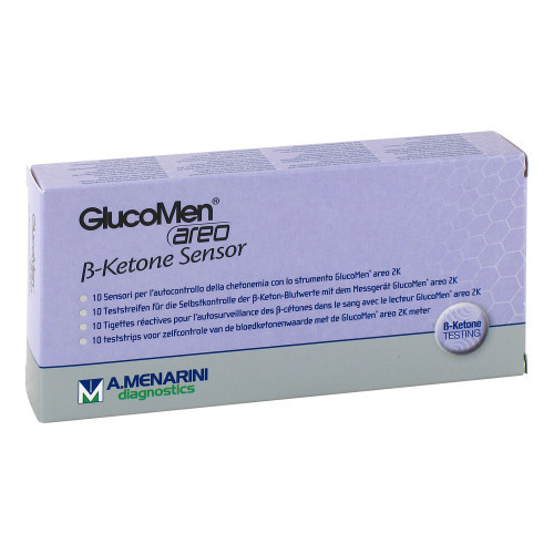 GLUCOMEN areo 2K &szlig;-Ketone Sensor Teststreifen