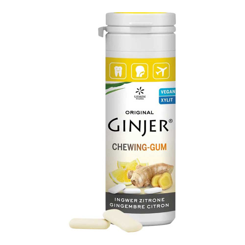 INGWER GINJER Kaugummi Zitrone