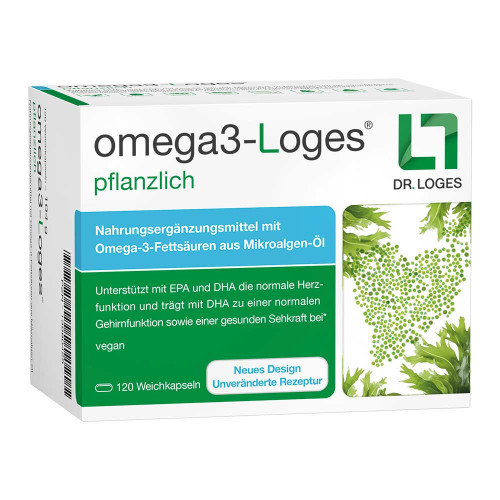OMEGA3-LOGES pflanzlich Kapseln