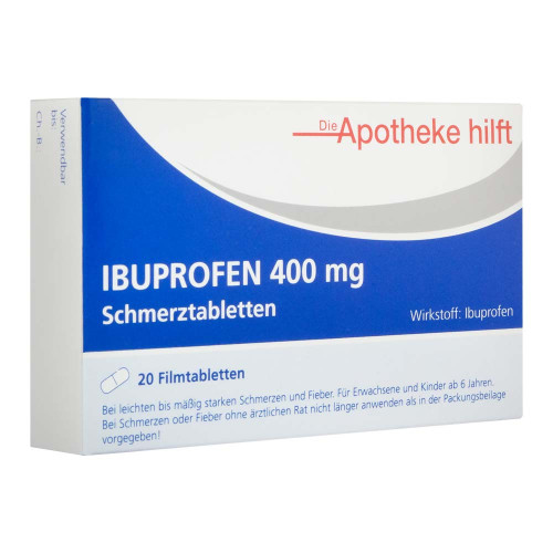 IBUPROFEN 400 mg Die Apotheke hilft Filmtabletten