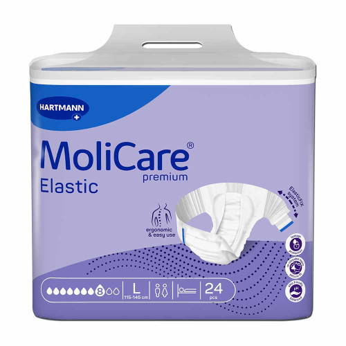 MOLICARE Premium Elastic Slip 8 Tropfen Gr.L