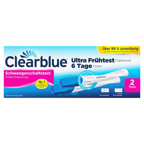 CLEARBLUE Schwangerschaftstest fr&uuml;he Erkennung