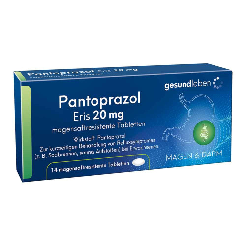 PANTOPRAZOL Eris 20 mg magensaftres.Tabletten