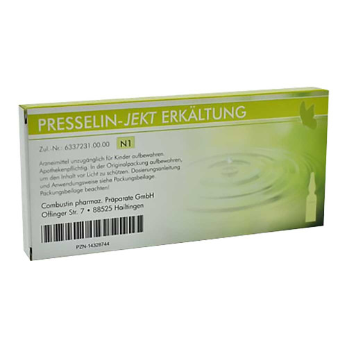 PRESSELIN-Jekt Erk&auml;ltung Ampullen