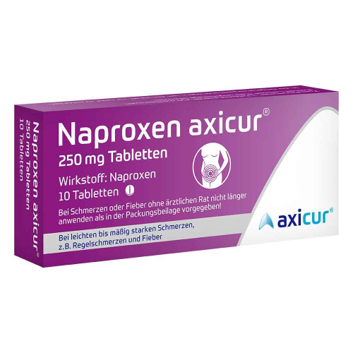 NAPROXEN axicur 250 mg Tabletten