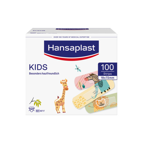 HANSAPLAST Kids Pflasterstrips Universal 1,9x7,2cm