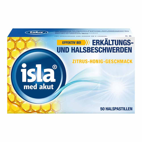 ISLA MED akut Zitrus-Honig Pastillen