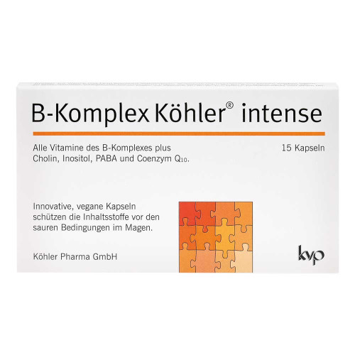 B-KOMPLEX K&ouml;hler intense Kapseln