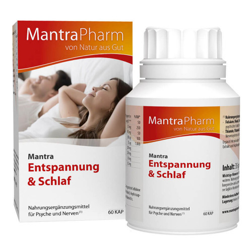 MANTRA Entspannung & Schlaf Kapseln