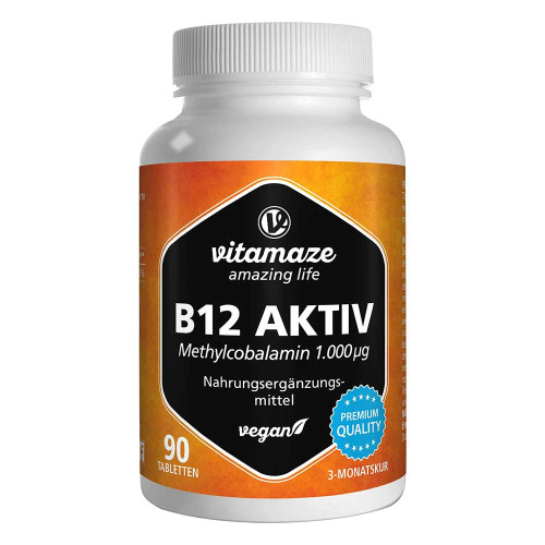 B12 AKTIV 1.000 &mu;g vegan Tabletten