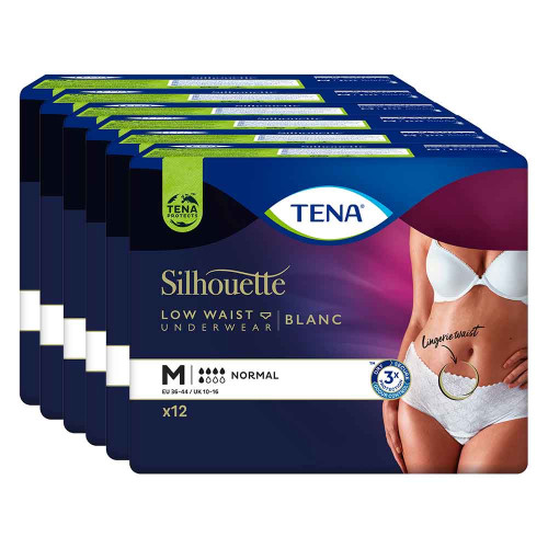 TENA SILHOUETTE normal M blanc Inkontinenz Pants