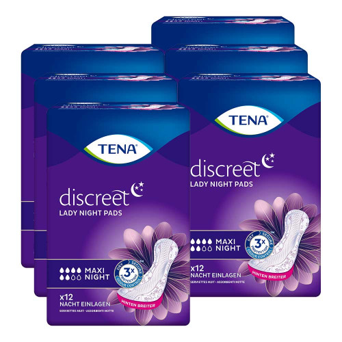 TENA LADY Discreet Inkontinenz Einlagen maxi night
