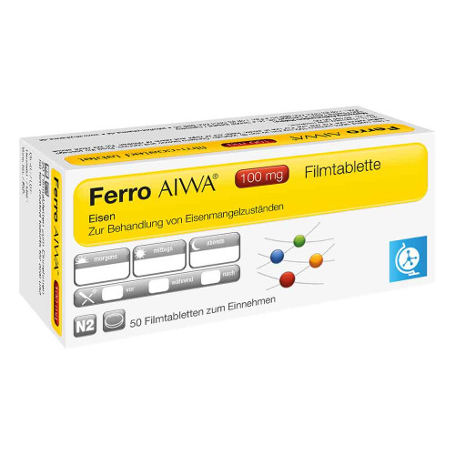 FERRO AIWA 100 mg Filmtabletten