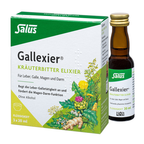 GALLEXIER Kr&auml;uterbitter Elixier Salus Fl&uuml;.z.E.