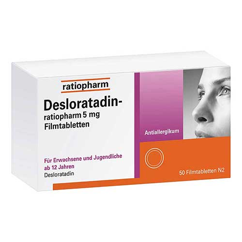 DESLORATADIN-ratiopharm 5 mg Filmtabletten