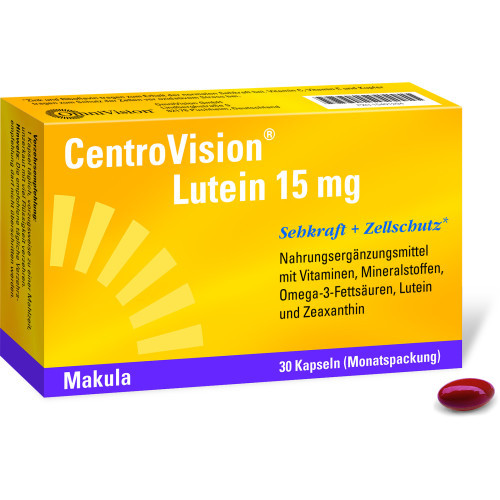 CENTROVISION Lutein 15 mg Kapseln