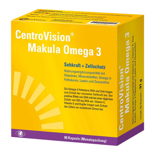CENTROVISION Makula Omega-3 Kapseln