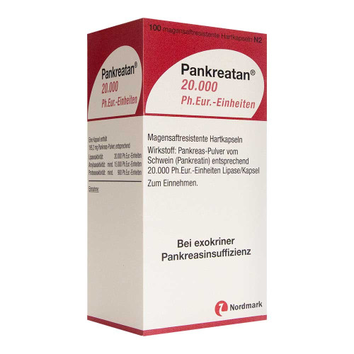 PANKREATAN 20.000 Ph.Eur.-Einheiten msr.Hartkaps.