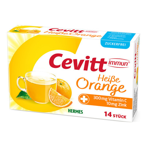 CEVITT immun hei&szlig;e Orange zuckerfrei Granulat