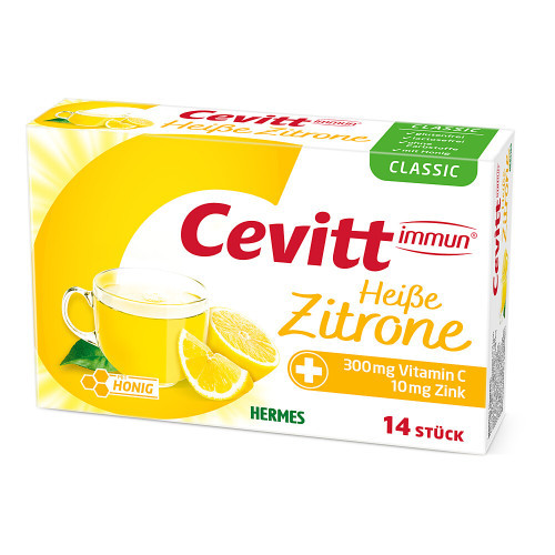 CEVITT immun hei&szlig;e Zitrone classic Granulat