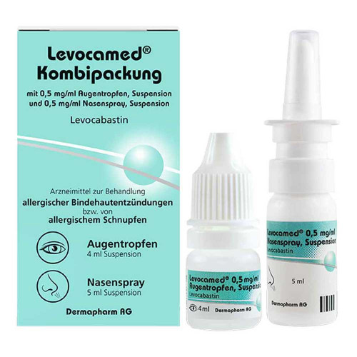 LEVOCAMED Kombi 0,5 mg/ml AT + 0,5 mg/ml Nasenspr.