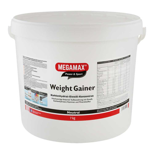 WEIGHT GAINER Megamax Neutral Pulver