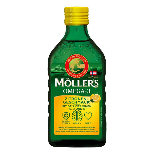 M&Ouml;LLER'S Omega-3 Zitrone &Ouml;l